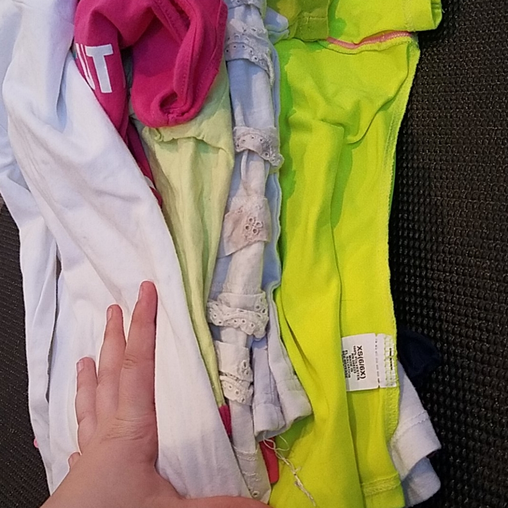 Assorted children's clothing